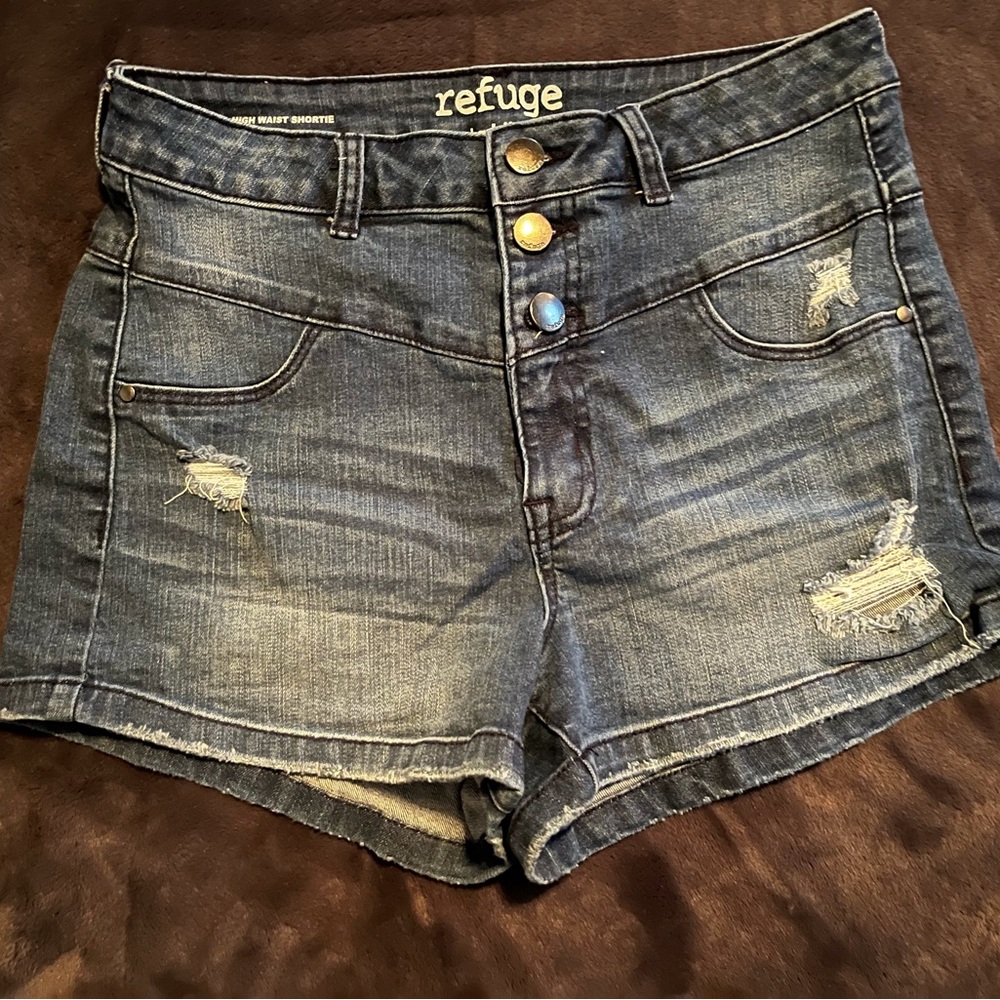 High waisted shorts